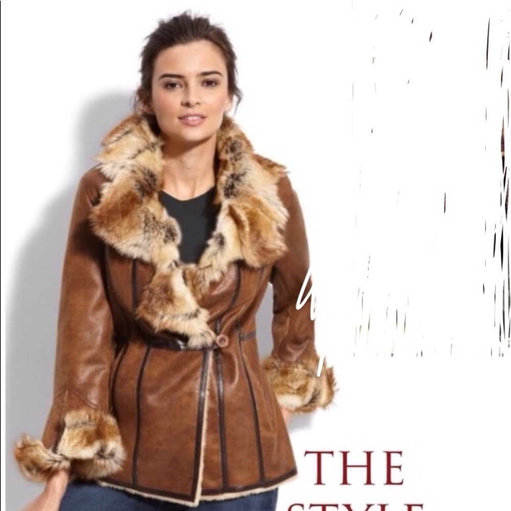 Faux Fur Coat